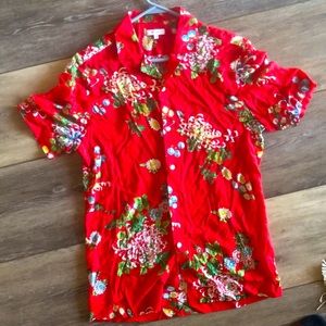 Reiss Short sleeve Hawaiian